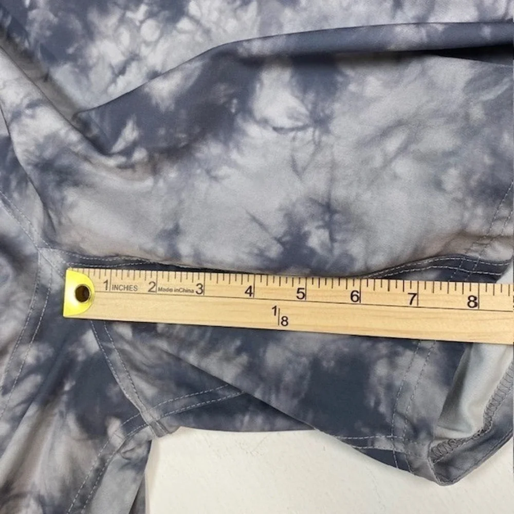BYLT Premium Basics Active Shorts Mens XXL Grey‎ Tie Dye Lined Athletic Pockets
